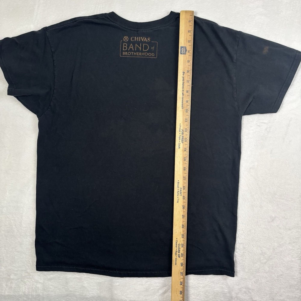 VTG Y2K Mana Chivas Band of Brotherhood Black Short Sleeve Graphic Shirt Men's L - Picture 10 of 10